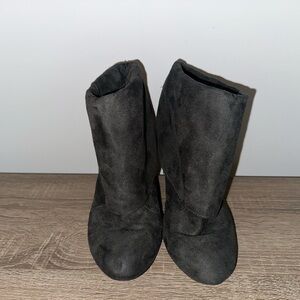 BAMBOO Charcoal Ankle Booties